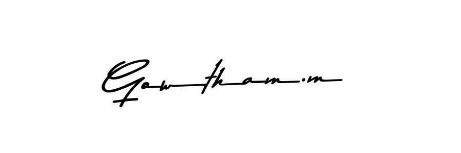 You can use this online signature creator to create a handwritten signature for the name Gowtham.m. This is the best online autograph maker. Gowtham.m signature style 9 images and pictures png