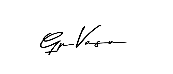 The best way (Asem Kandis PERSONAL USE) to make a short signature is to pick only two or three words in your name. The name Gp Vasu include a total of six letters. For converting this name. Gp Vasu signature style 9 images and pictures png