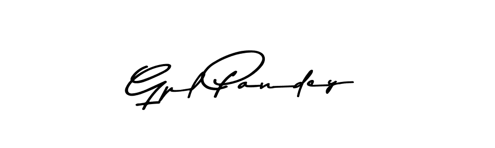 You should practise on your own different ways (Asem Kandis PERSONAL USE) to write your name (Gpl Pandey) in signature. don't let someone else do it for you. Gpl Pandey signature style 9 images and pictures png