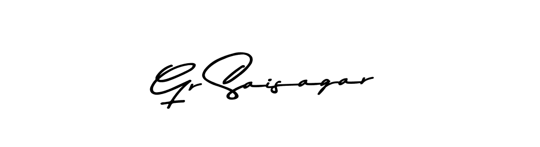 Also we have Gr Saisagar name is the best signature style. Create professional handwritten signature collection using Asem Kandis PERSONAL USE autograph style. Gr Saisagar signature style 9 images and pictures png