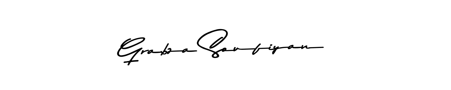 Also You can easily find your signature by using the search form. We will create Grabza Soufiyan name handwritten signature images for you free of cost using Asem Kandis PERSONAL USE sign style. Grabza Soufiyan signature style 9 images and pictures png