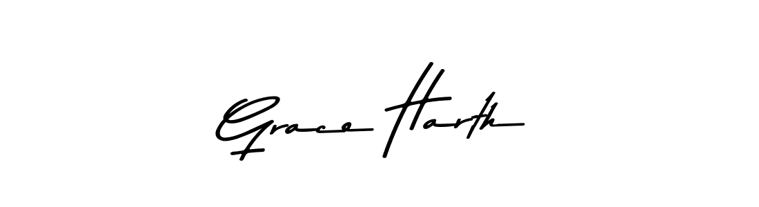 How to make Grace Harth signature? Asem Kandis PERSONAL USE is a professional autograph style. Create handwritten signature for Grace Harth name. Grace Harth signature style 9 images and pictures png