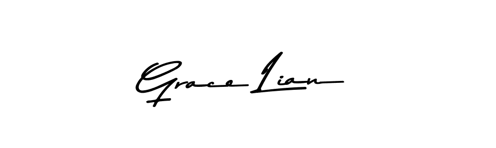 The best way (Asem Kandis PERSONAL USE) to make a short signature is to pick only two or three words in your name. The name Grace Lian include a total of six letters. For converting this name. Grace Lian signature style 9 images and pictures png