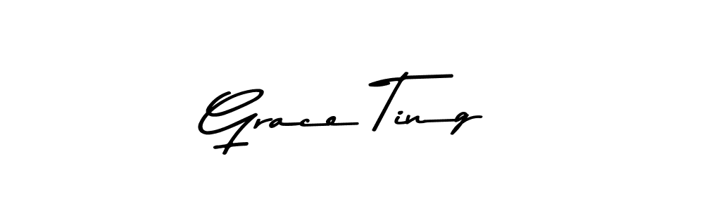 Also You can easily find your signature by using the search form. We will create Grace Ting name handwritten signature images for you free of cost using Asem Kandis PERSONAL USE sign style. Grace Ting signature style 9 images and pictures png