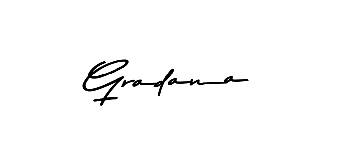 This is the best signature style for the Gradana name. Also you like these signature font (Asem Kandis PERSONAL USE). Mix name signature. Gradana signature style 9 images and pictures png