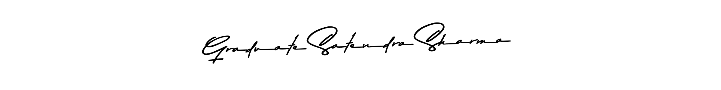 Similarly Asem Kandis PERSONAL USE is the best handwritten signature design. Signature creator online .You can use it as an online autograph creator for name Graduate Satendra Sharma. Graduate Satendra Sharma signature style 9 images and pictures png