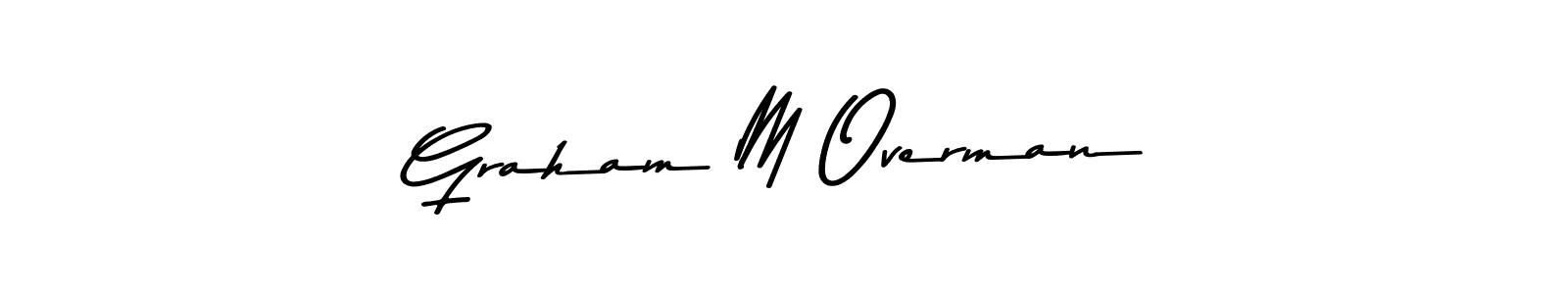 The best way (Asem Kandis PERSONAL USE) to make a short signature is to pick only two or three words in your name. The name Graham M Overman include a total of six letters. For converting this name. Graham M Overman signature style 9 images and pictures png