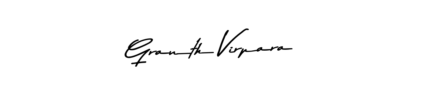 Best and Professional Signature Style for Granth Virpara. Asem Kandis PERSONAL USE Best Signature Style Collection. Granth Virpara signature style 9 images and pictures png