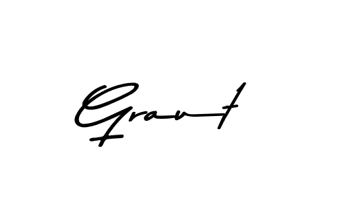 Use a signature maker to create a handwritten signature online. With this signature software, you can design (Asem Kandis PERSONAL USE) your own signature for name Graut. Graut signature style 9 images and pictures png