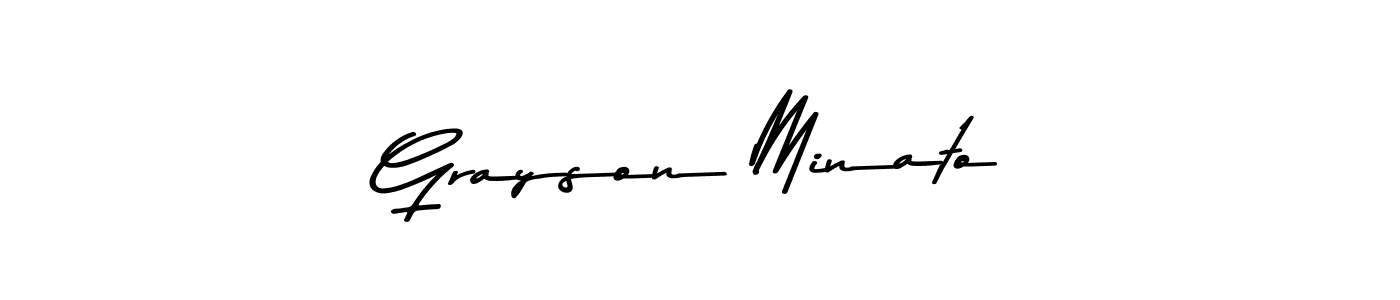 See photos of Grayson Minato official signature by Spectra . Check more albums & portfolios. Read reviews & check more about Asem Kandis PERSONAL USE font. Grayson Minato signature style 9 images and pictures png