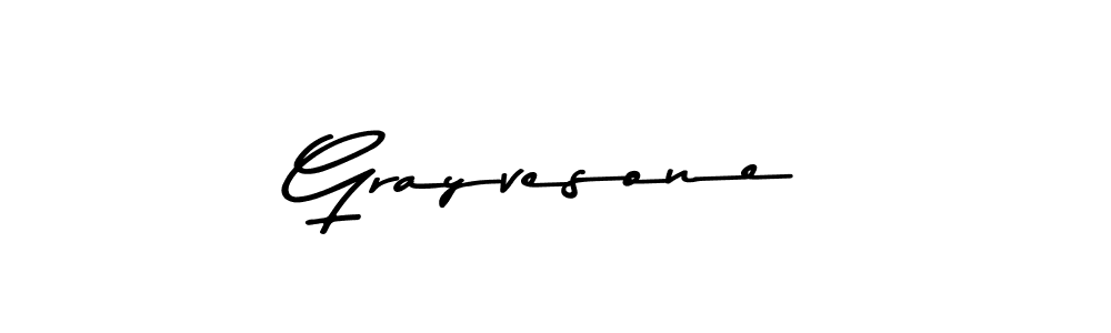 You should practise on your own different ways (Asem Kandis PERSONAL USE) to write your name (Grayvesone) in signature. don't let someone else do it for you. Grayvesone signature style 9 images and pictures png