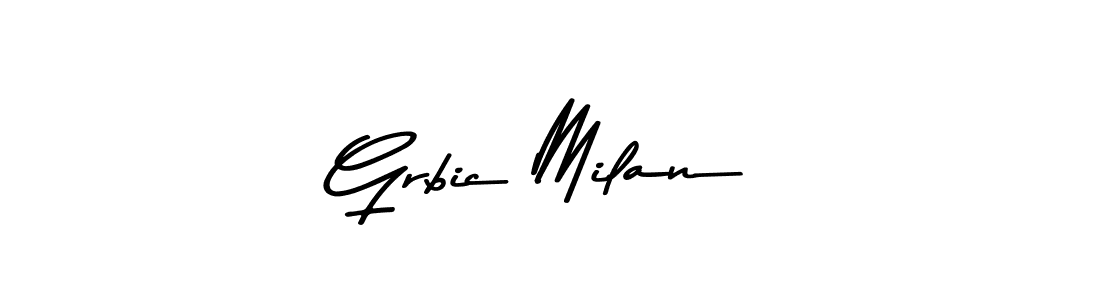 Also You can easily find your signature by using the search form. We will create Grbic Milan name handwritten signature images for you free of cost using Asem Kandis PERSONAL USE sign style. Grbic Milan signature style 9 images and pictures png