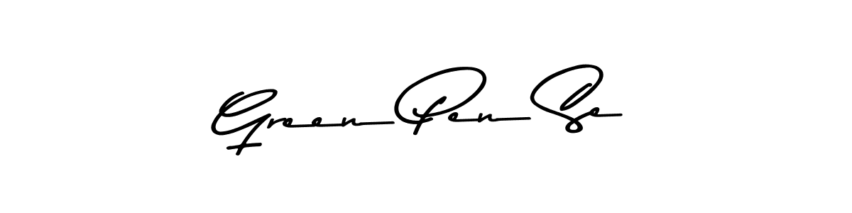 How to Draw Green Pen Se signature style? Asem Kandis PERSONAL USE is a latest design signature styles for name Green Pen Se. Green Pen Se signature style 9 images and pictures png