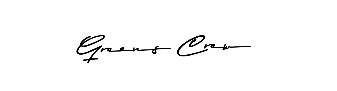 The best way (Asem Kandis PERSONAL USE) to make a short signature is to pick only two or three words in your name. The name Greens Crew include a total of six letters. For converting this name. Greens Crew signature style 9 images and pictures png