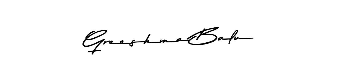 if you are searching for the best signature style for your name Greeshma Balu. so please give up your signature search. here we have designed multiple signature styles  using Asem Kandis PERSONAL USE. Greeshma Balu signature style 9 images and pictures png