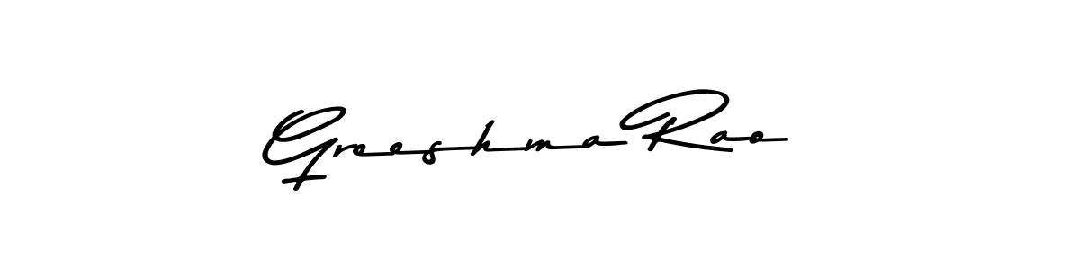 You can use this online signature creator to create a handwritten signature for the name Greeshma Rao. This is the best online autograph maker. Greeshma Rao signature style 9 images and pictures png