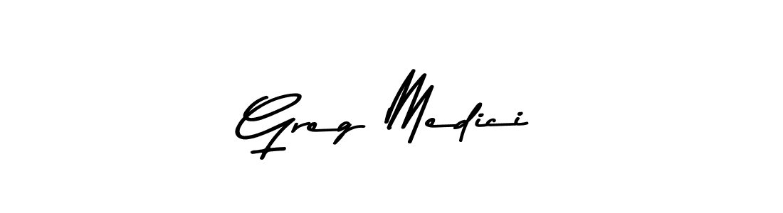 You should practise on your own different ways (Asem Kandis PERSONAL USE) to write your name (Greg Medici) in signature. don't let someone else do it for you. Greg Medici signature style 9 images and pictures png