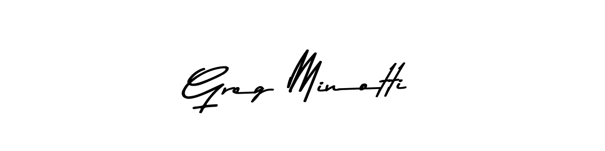 Make a beautiful signature design for name Greg Minotti. With this signature (Asem Kandis PERSONAL USE) style, you can create a handwritten signature for free. Greg Minotti signature style 9 images and pictures png