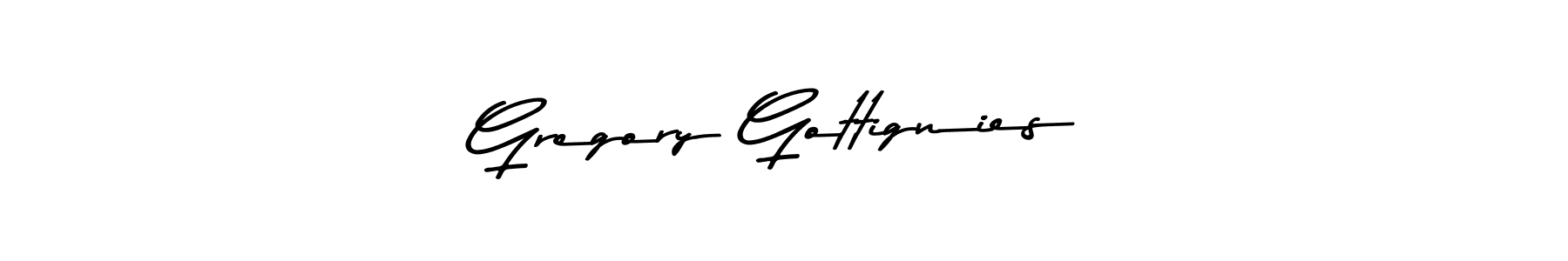 Also You can easily find your signature by using the search form. We will create Gregory Gottignies name handwritten signature images for you free of cost using Asem Kandis PERSONAL USE sign style. Gregory Gottignies signature style 9 images and pictures png