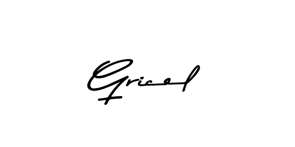 Gricel stylish signature style. Best Handwritten Sign (Asem Kandis PERSONAL USE) for my name. Handwritten Signature Collection Ideas for my name Gricel. Gricel signature style 9 images and pictures png