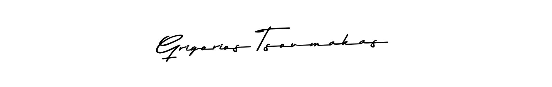 Make a beautiful signature design for name Grigorios Tsoumakas. With this signature (Asem Kandis PERSONAL USE) style, you can create a handwritten signature for free. Grigorios Tsoumakas signature style 9 images and pictures png