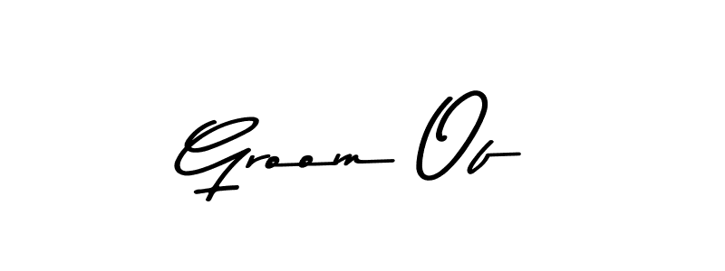 How to make Groom Of name signature. Use Asem Kandis PERSONAL USE style for creating short signs online. This is the latest handwritten sign. Groom Of signature style 9 images and pictures png