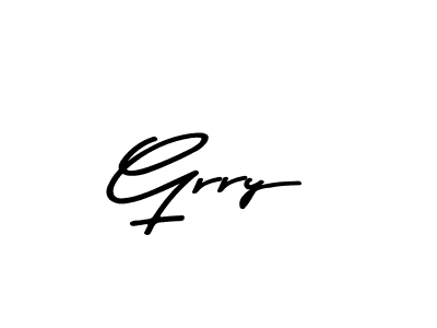 Also we have Grry name is the best signature style. Create professional handwritten signature collection using Asem Kandis PERSONAL USE autograph style. Grry signature style 9 images and pictures png