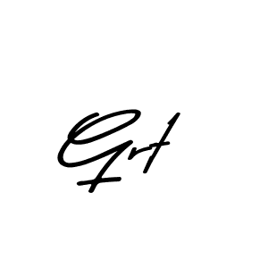 Use a signature maker to create a handwritten signature online. With this signature software, you can design (Asem Kandis PERSONAL USE) your own signature for name Grt. Grt signature style 9 images and pictures png