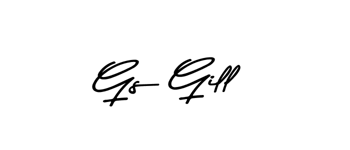 How to make Gs Gill signature? Asem Kandis PERSONAL USE is a professional autograph style. Create handwritten signature for Gs Gill name. Gs Gill signature style 9 images and pictures png