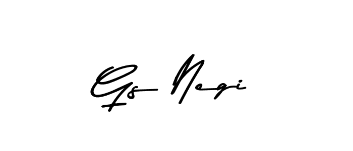 How to Draw Gs Negi signature style? Asem Kandis PERSONAL USE is a latest design signature styles for name Gs Negi. Gs Negi signature style 9 images and pictures png