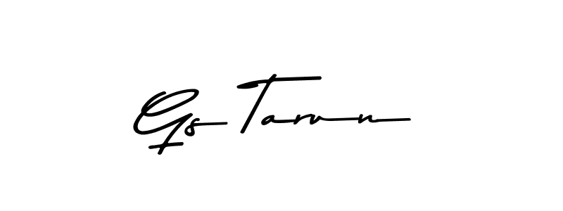 Make a short Gs Tarun signature style. Manage your documents anywhere anytime using Asem Kandis PERSONAL USE. Create and add eSignatures, submit forms, share and send files easily. Gs Tarun signature style 9 images and pictures png