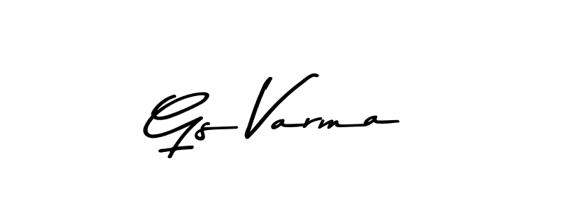 Also we have Gs Varma name is the best signature style. Create professional handwritten signature collection using Asem Kandis PERSONAL USE autograph style. Gs Varma signature style 9 images and pictures png