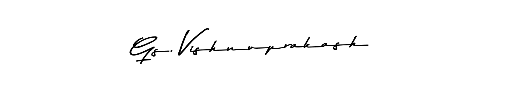 Make a beautiful signature design for name Gs. Vishnuprakash. Use this online signature maker to create a handwritten signature for free. Gs. Vishnuprakash signature style 9 images and pictures png