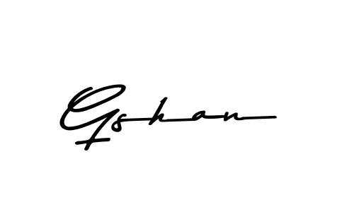 Asem Kandis PERSONAL USE is a professional signature style that is perfect for those who want to add a touch of class to their signature. It is also a great choice for those who want to make their signature more unique. Get Gshan name to fancy signature for free. Gshan signature style 9 images and pictures png