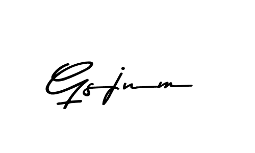 It looks lik you need a new signature style for name Gsjnm. Design unique handwritten (Asem Kandis PERSONAL USE) signature with our free signature maker in just a few clicks. Gsjnm signature style 9 images and pictures png