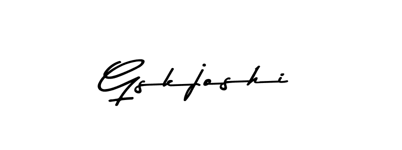 Gskjoshi stylish signature style. Best Handwritten Sign (Asem Kandis PERSONAL USE) for my name. Handwritten Signature Collection Ideas for my name Gskjoshi. Gskjoshi signature style 9 images and pictures png