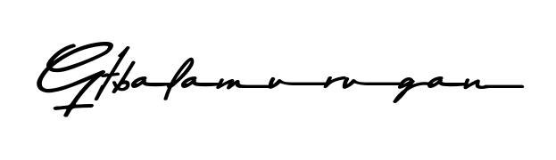 Get an exclusive digital autograph for Gtbalamurugan. The Asem Kandis PERSONAL USE typeface captures the charm of real penmanship on paper. Gtbalamurugan signature style 9 images and pictures png