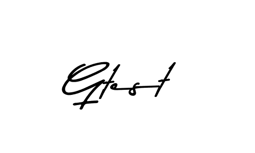 You should practise on your own different ways (Asem Kandis PERSONAL USE) to write your name (Gtest) in signature. don't let someone else do it for you. Gtest signature style 9 images and pictures png