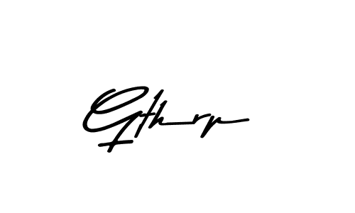 Also You can easily find your signature by using the search form. We will create Gthrp name handwritten signature images for you free of cost using Asem Kandis PERSONAL USE sign style. Gthrp signature style 9 images and pictures png