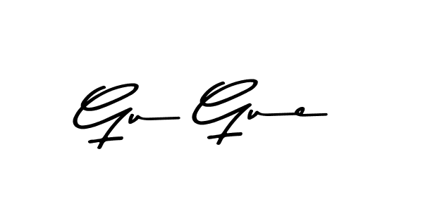 Also we have Gu Gue name is the best signature style. Create professional handwritten signature collection using Asem Kandis PERSONAL USE autograph style. Gu Gue signature style 9 images and pictures png