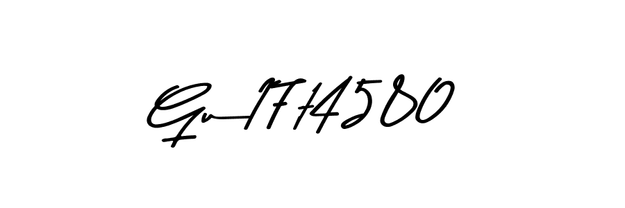 Gu17t4580 stylish signature style. Best Handwritten Sign (Asem Kandis PERSONAL USE) for my name. Handwritten Signature Collection Ideas for my name Gu17t4580. Gu17t4580 signature style 9 images and pictures png