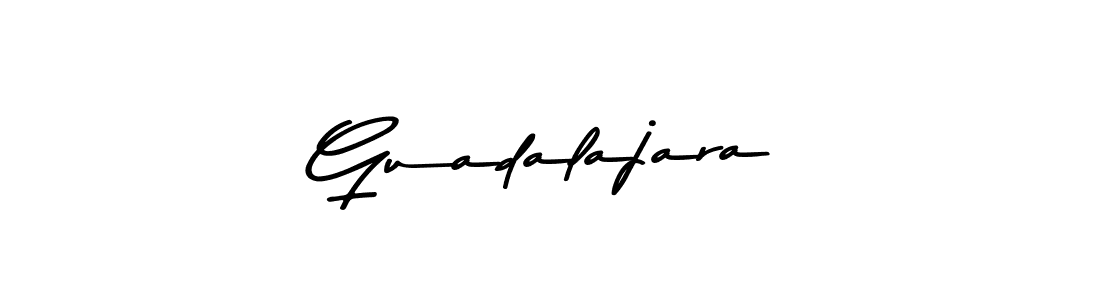 Create a beautiful signature design for name Guadalajara. With this signature (Asem Kandis PERSONAL USE) fonts, you can make a handwritten signature for free. Guadalajara signature style 9 images and pictures png