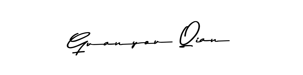 Make a beautiful signature design for name Guanyou Qian. Use this online signature maker to create a handwritten signature for free. Guanyou Qian signature style 9 images and pictures png