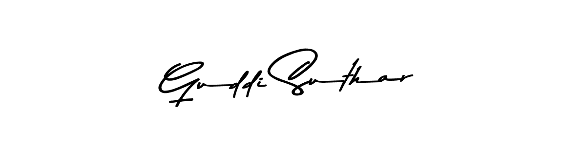 Here are the top 10 professional signature styles for the name Guddi Suthar. These are the best autograph styles you can use for your name. Guddi Suthar signature style 9 images and pictures png