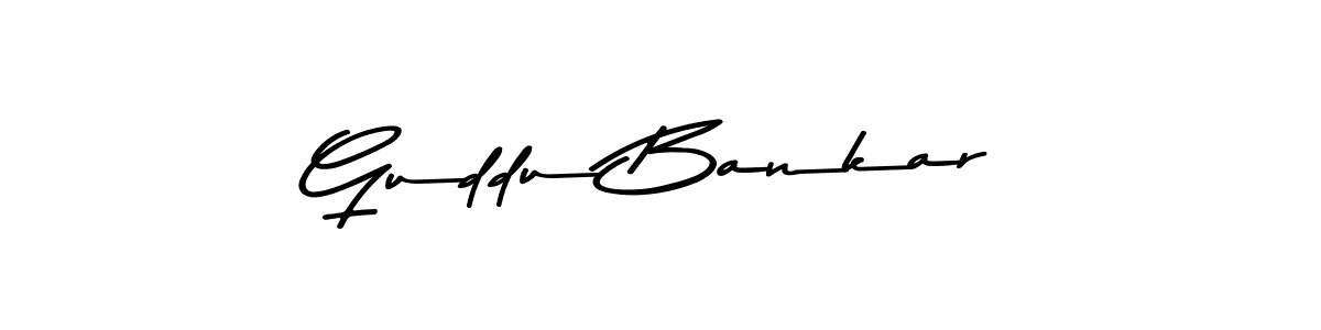 Make a beautiful signature design for name Guddu Bankar. Use this online signature maker to create a handwritten signature for free. Guddu Bankar signature style 9 images and pictures png