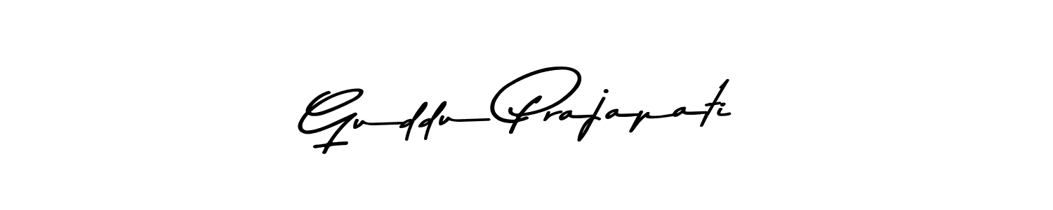 Also You can easily find your signature by using the search form. We will create Guddu Prajapati name handwritten signature images for you free of cost using Asem Kandis PERSONAL USE sign style. Guddu Prajapati signature style 9 images and pictures png