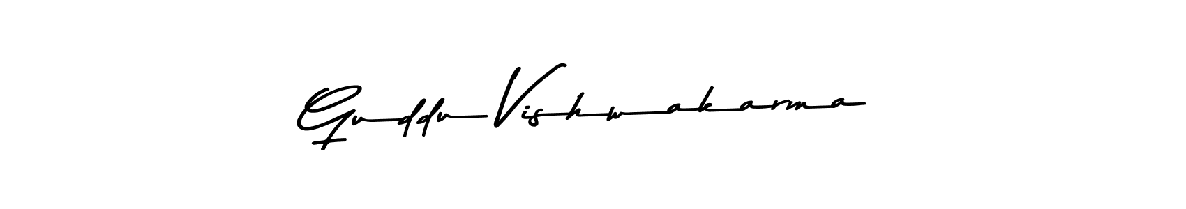 Also we have Guddu Vishwakarma name is the best signature style. Create professional handwritten signature collection using Asem Kandis PERSONAL USE autograph style. Guddu Vishwakarma signature style 9 images and pictures png