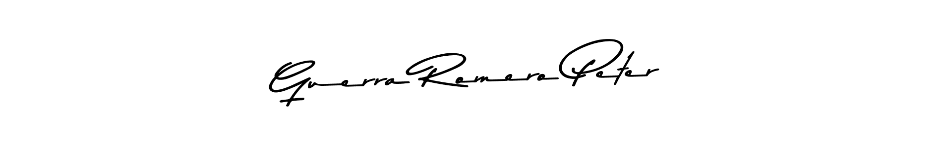 Here are the top 10 professional signature styles for the name Guerra Romero Peter. These are the best autograph styles you can use for your name. Guerra Romero Peter signature style 9 images and pictures png