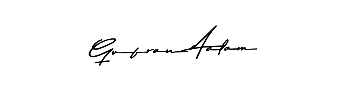 Make a short Gufran Aalam signature style. Manage your documents anywhere anytime using Asem Kandis PERSONAL USE. Create and add eSignatures, submit forms, share and send files easily. Gufran Aalam signature style 9 images and pictures png