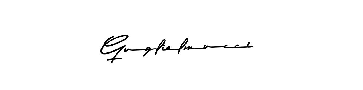 How to make Guglielmucci name signature. Use Asem Kandis PERSONAL USE style for creating short signs online. This is the latest handwritten sign. Guglielmucci signature style 9 images and pictures png